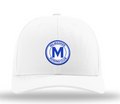 Richardson Patch Trucker Cap - White
