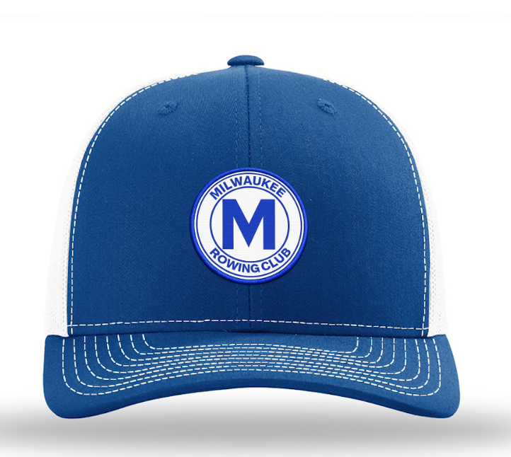 Richardson Patch Trucker Cap - Royal / White