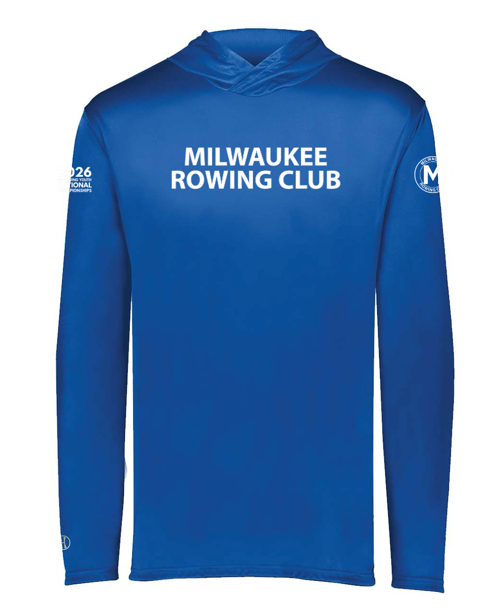 Nationals - Holloway Long Sleeve UPF 45+ Momentum Hoodie - Nationals